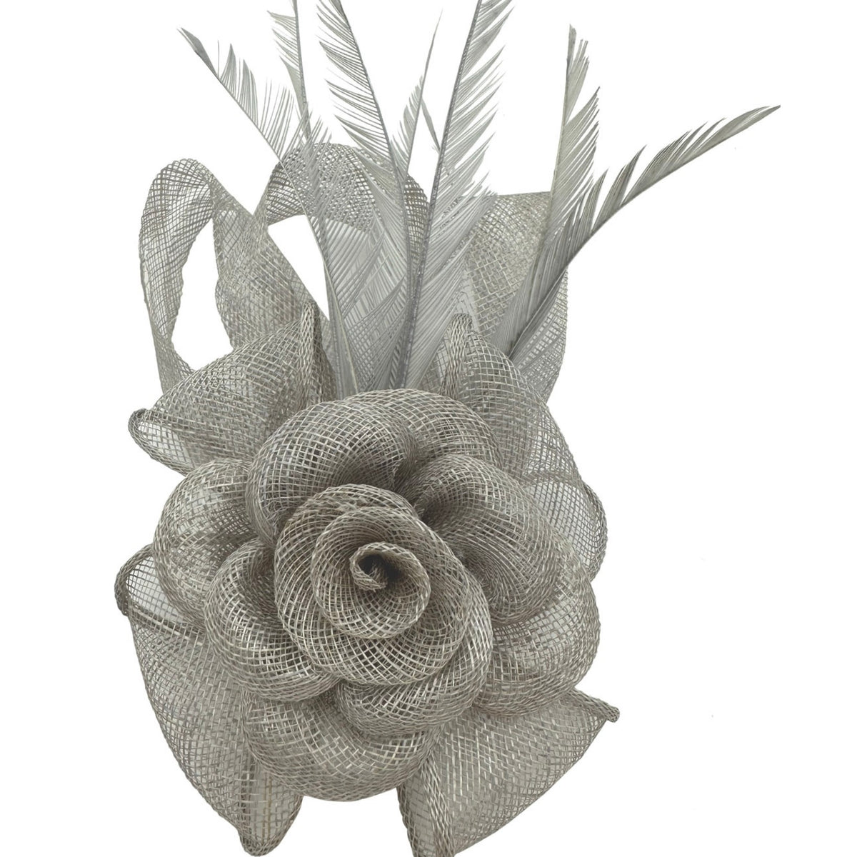 Fascinator Light Grey