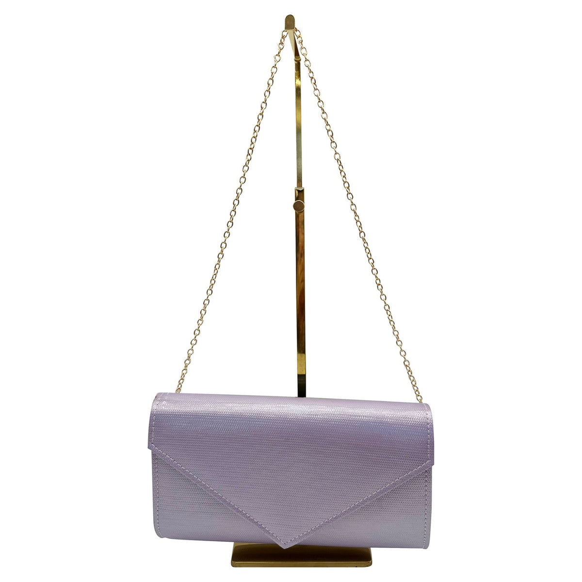 Lilac Clutch Bag