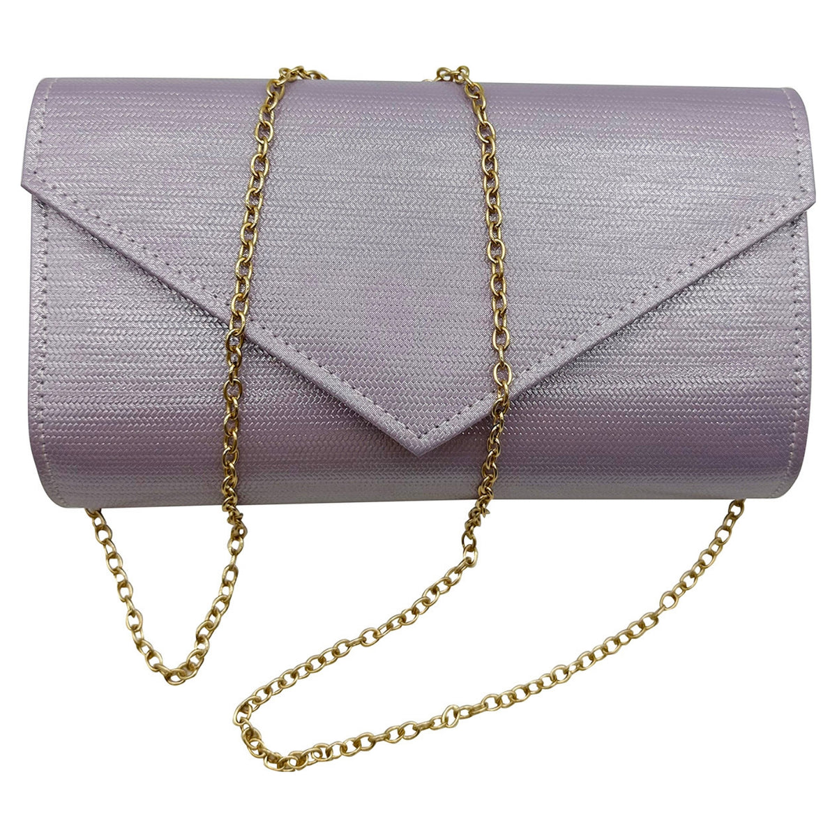 Lilac Clutch Bag