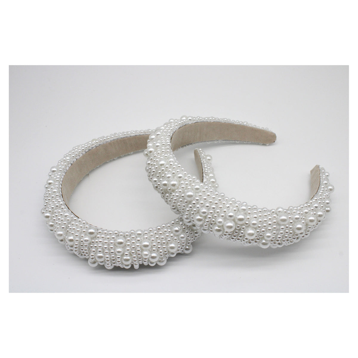 Hairband White Pearlised