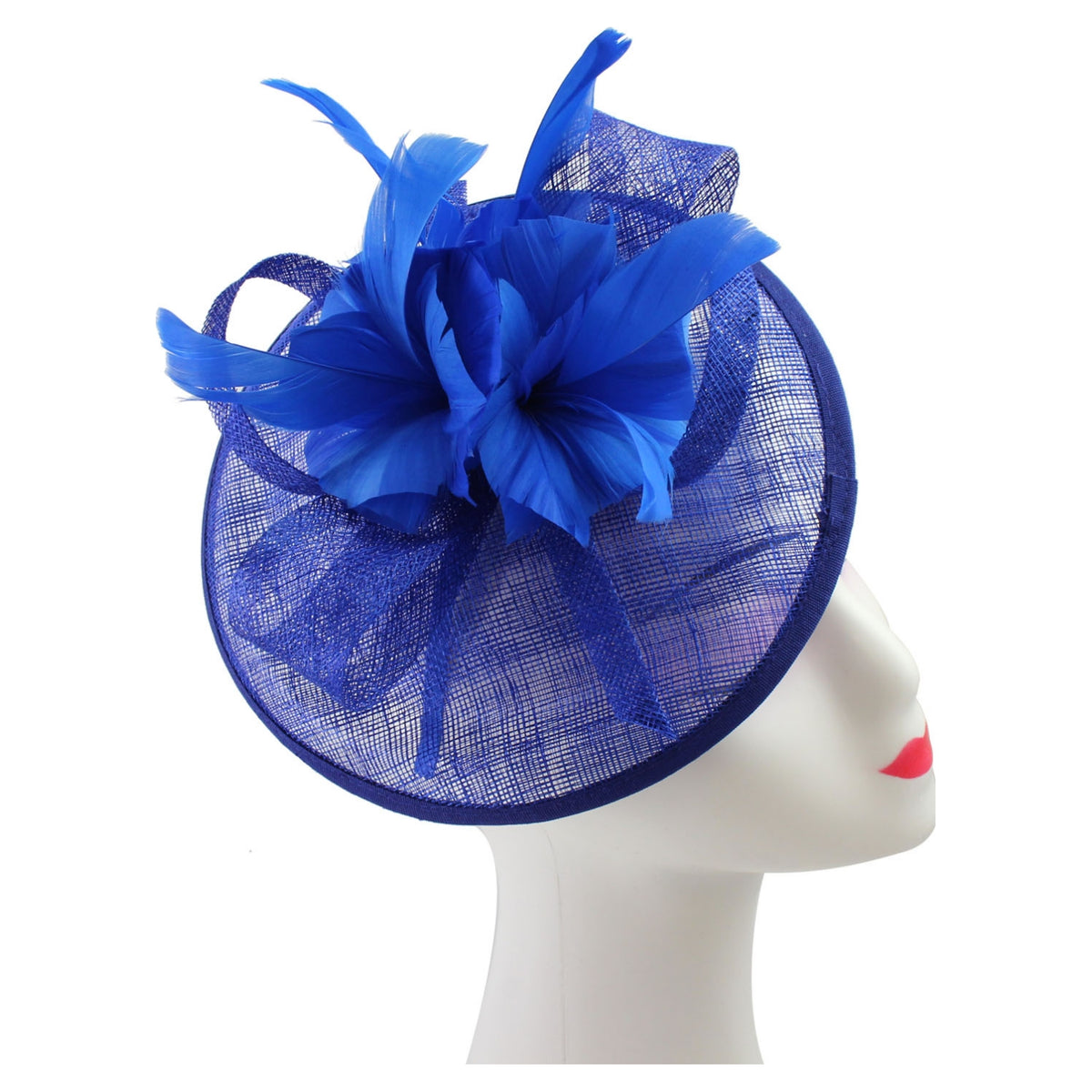 Fascinator Royal Blue