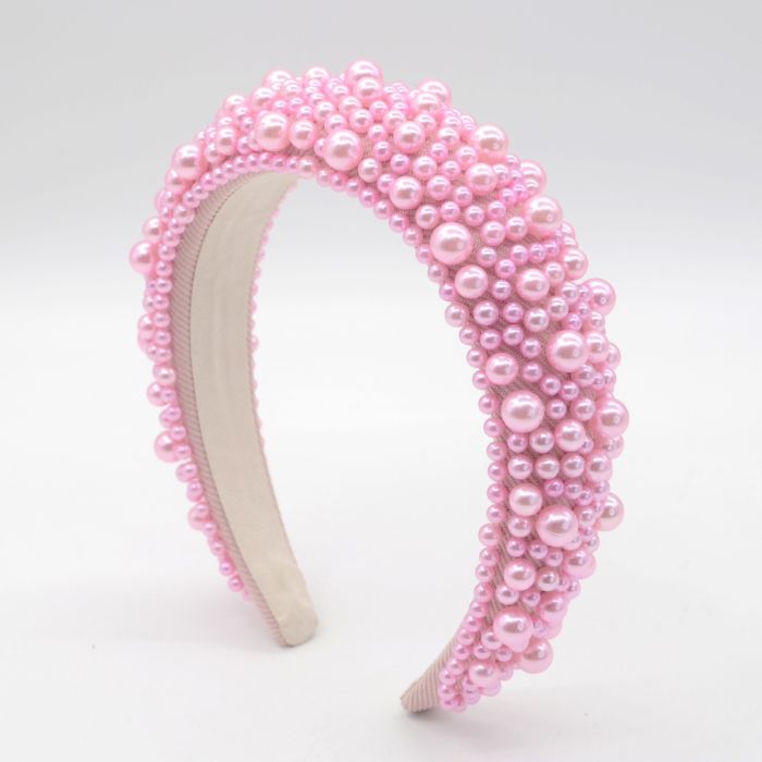 Hairband Pearlised Pink